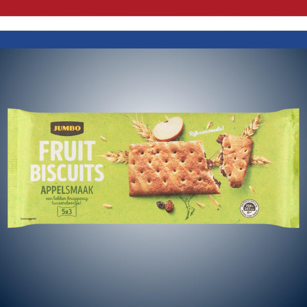 Jumbo Fruit Biscuits - Appelsmaak 218g