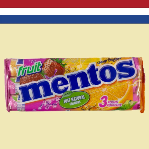 Mentos Fruit 3 pk