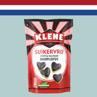 Sugar Free - Klene Zout & Salmiak Dropliefde 100g