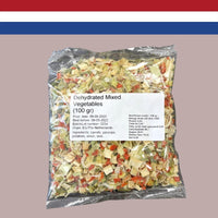 Dehydrated Mixed Vegetables 100g