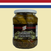 Custan Foods Pickled Gherkins - Sweet & Sour 500ml