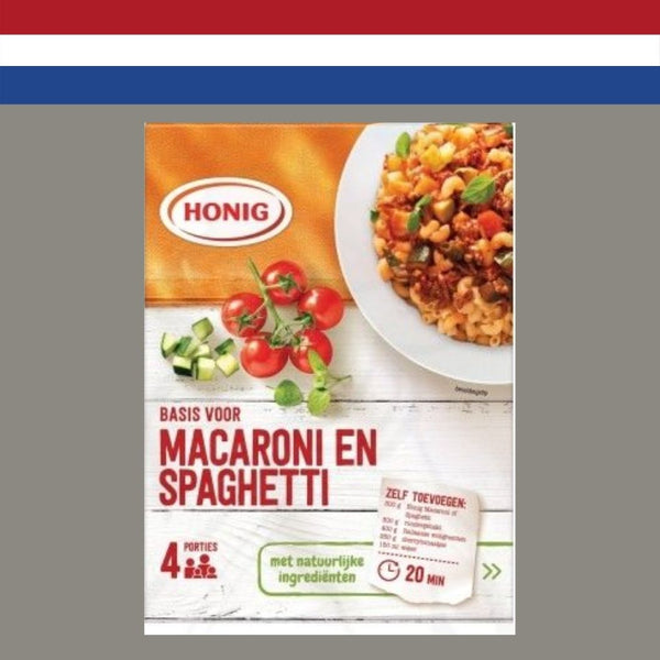 Honig Basis Voor Macaroni En Spaghetti 41g