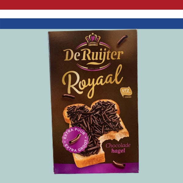 De Ruijter Extra Dark Chocolate Hail 380g