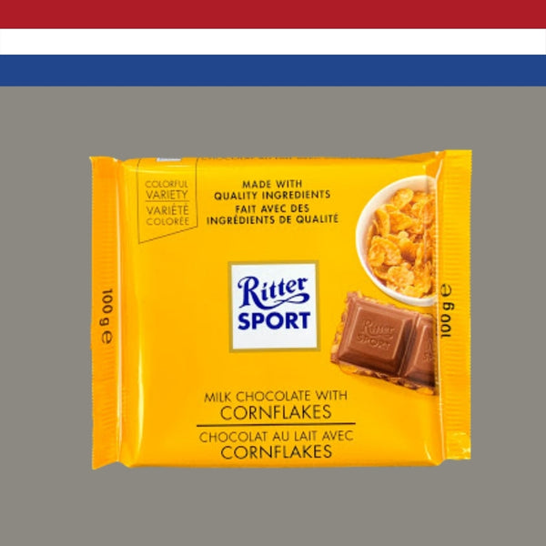 Ritter Sport Milk Chocolate with Cornflakes 100g
